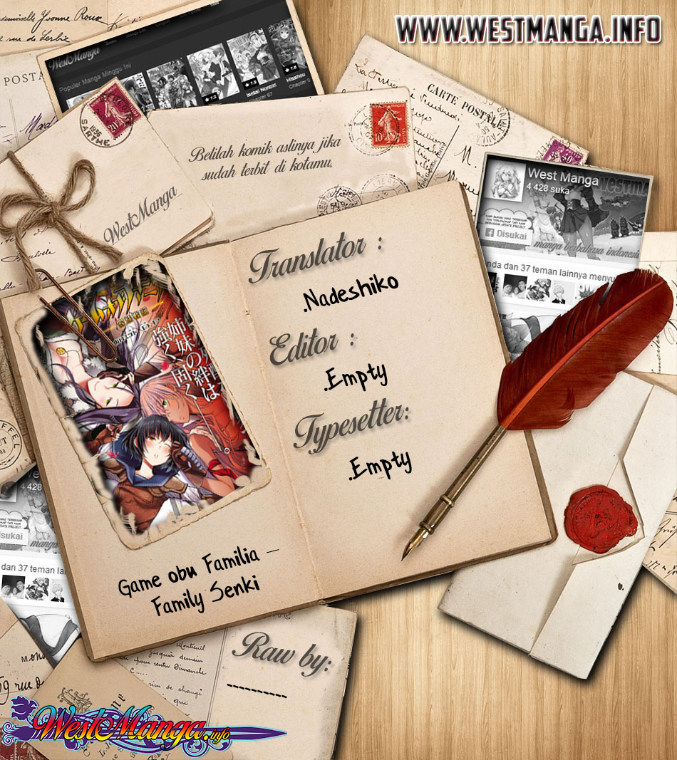 Game obu Familia – Family Senki Chapter 11 Bahasa Indonesia